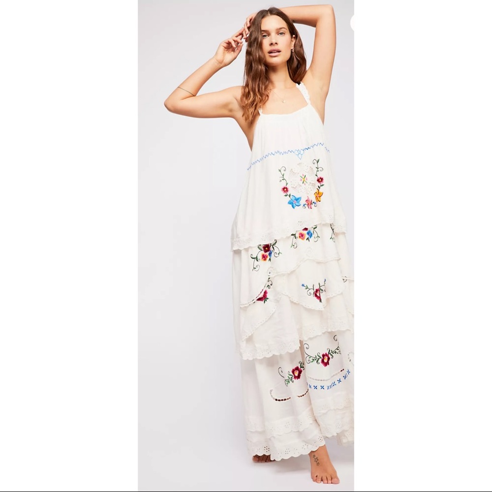 FREE PEOPLE ~Doll House Maxi Dress